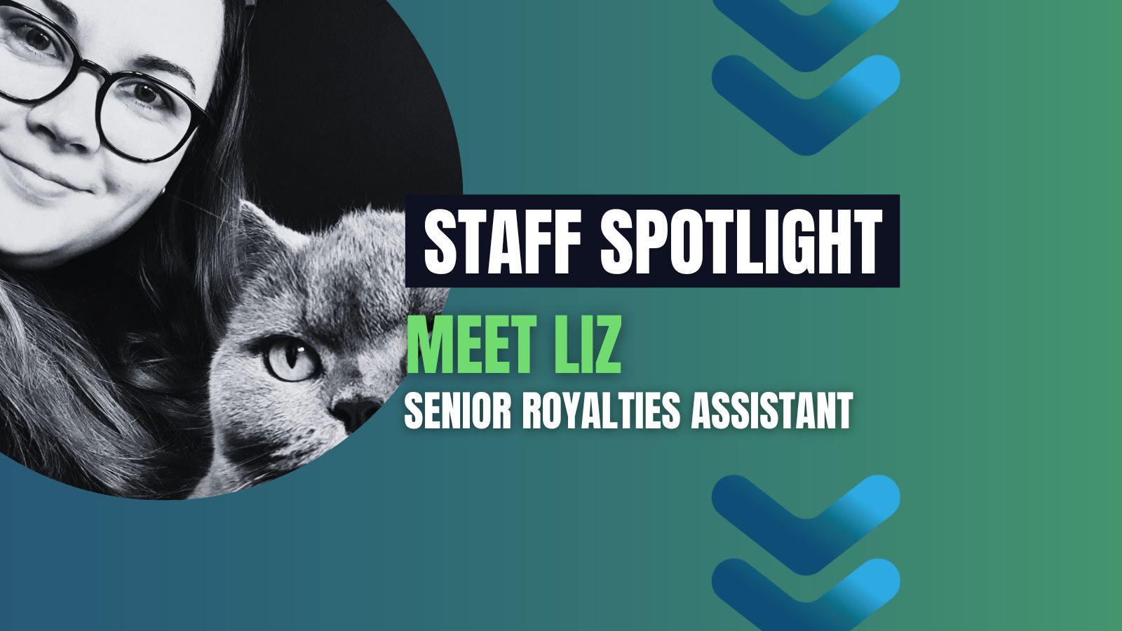 Senior Royalties Assistant, Liz, The Music Royalty Co.