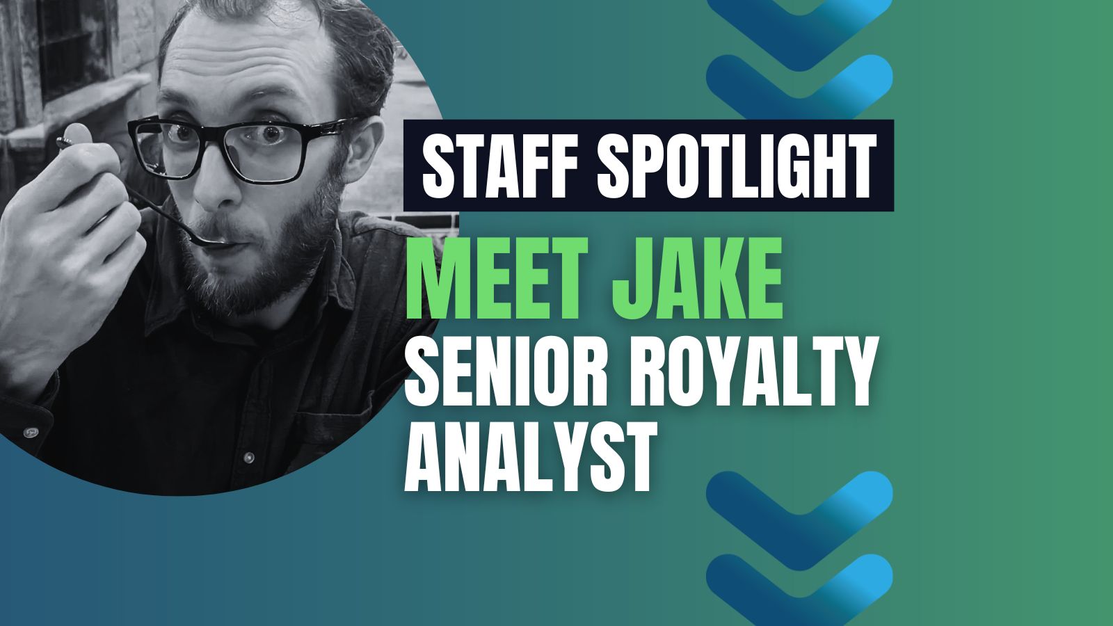 Staff Spotlight: Senior Royalty Analyst, Jake!